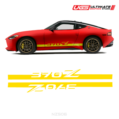 Nissan 370Z Side Graphics