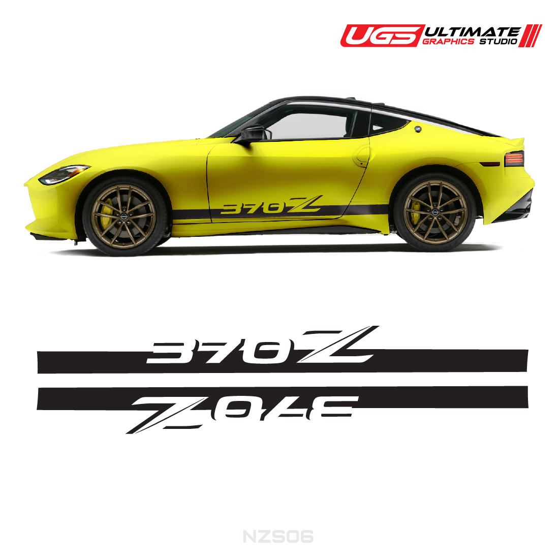 Nissan 370Z Side Graphics