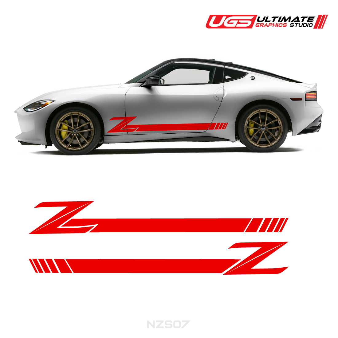 Nissan Z Skirt Side Graphics