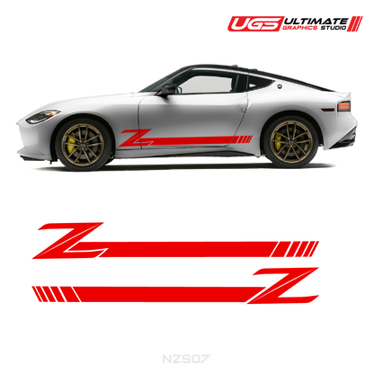Nissan Z Skirt Side Graphics