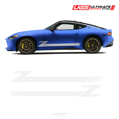 Nissan Z Skirt Side Graphics