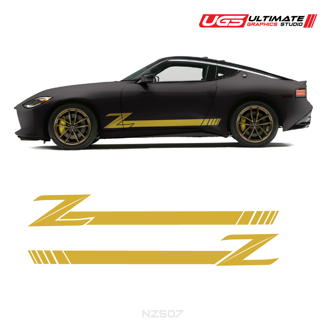 Nissan Z Skirt Side Graphics