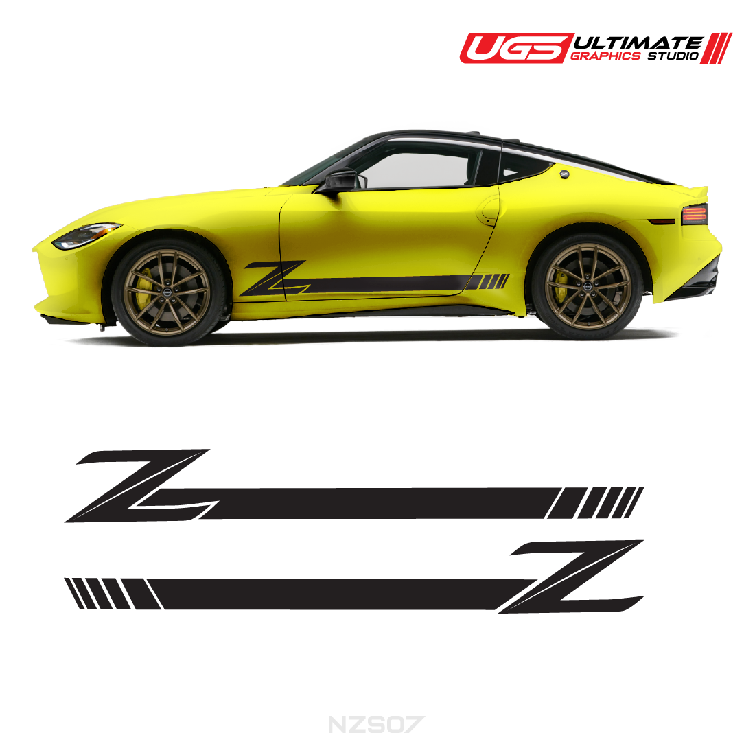 Nissan Z Skirt Side Graphics