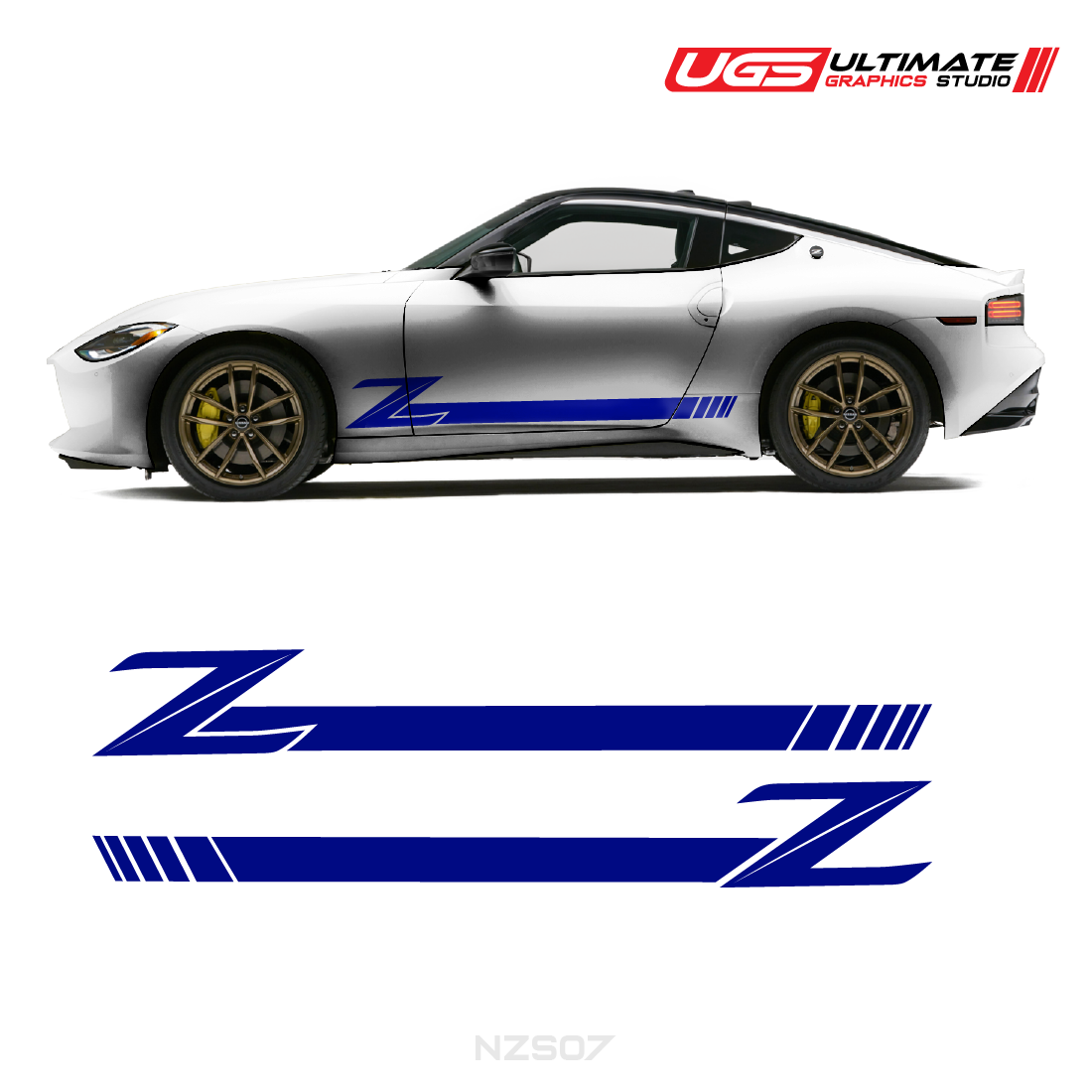 Nissan Z Skirt Side Graphics