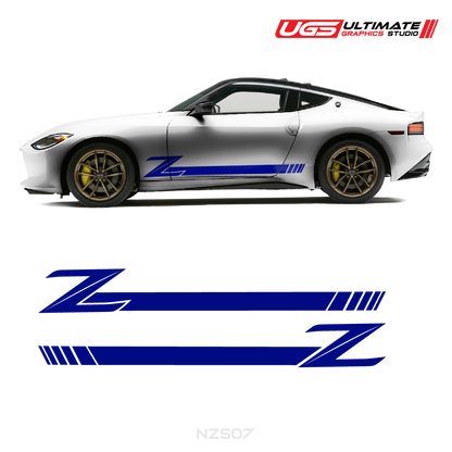 Nissan Z Skirt Side Graphics