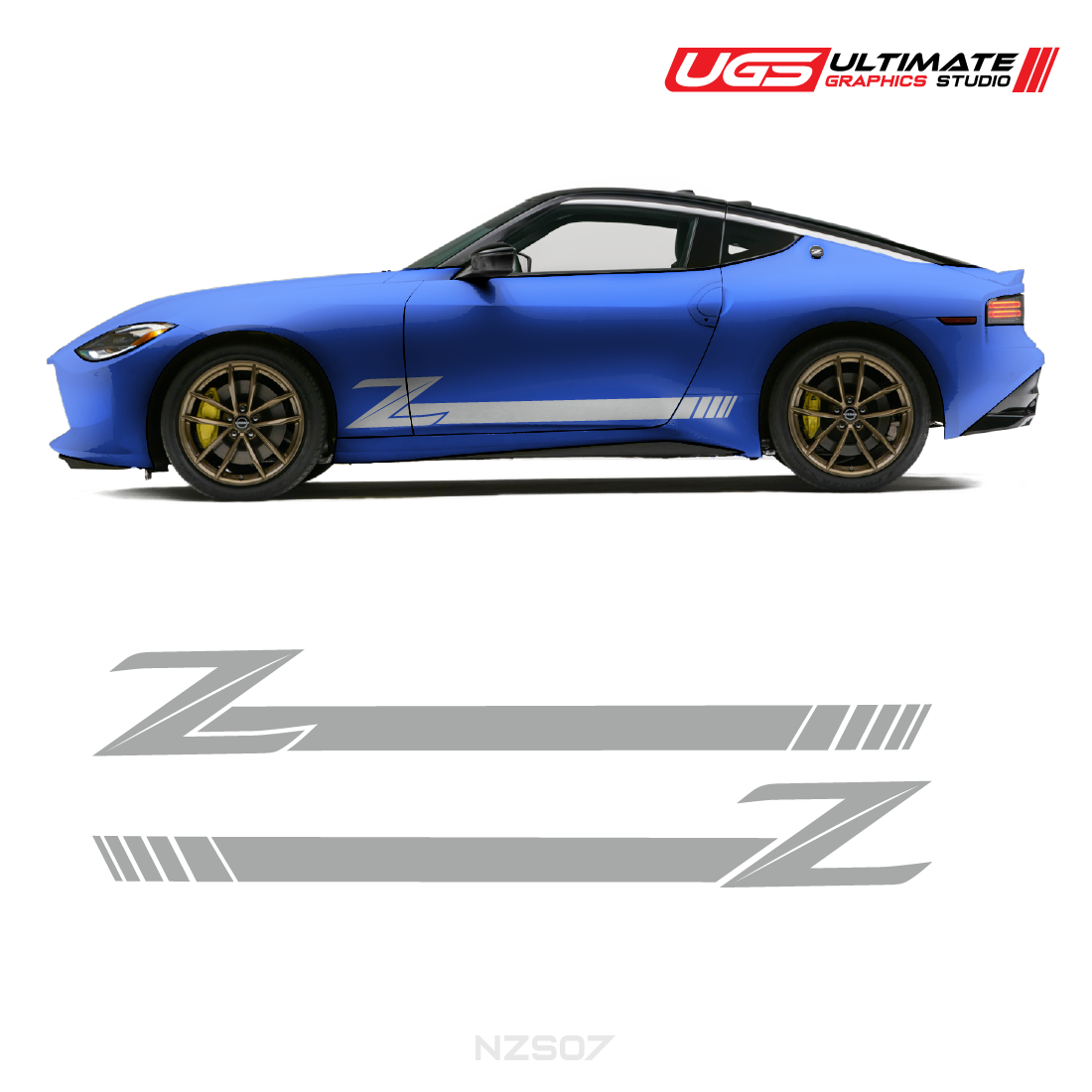 Nissan Z Skirt Side Graphics