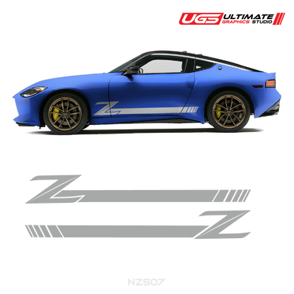 Nissan Z Skirt Side Graphics