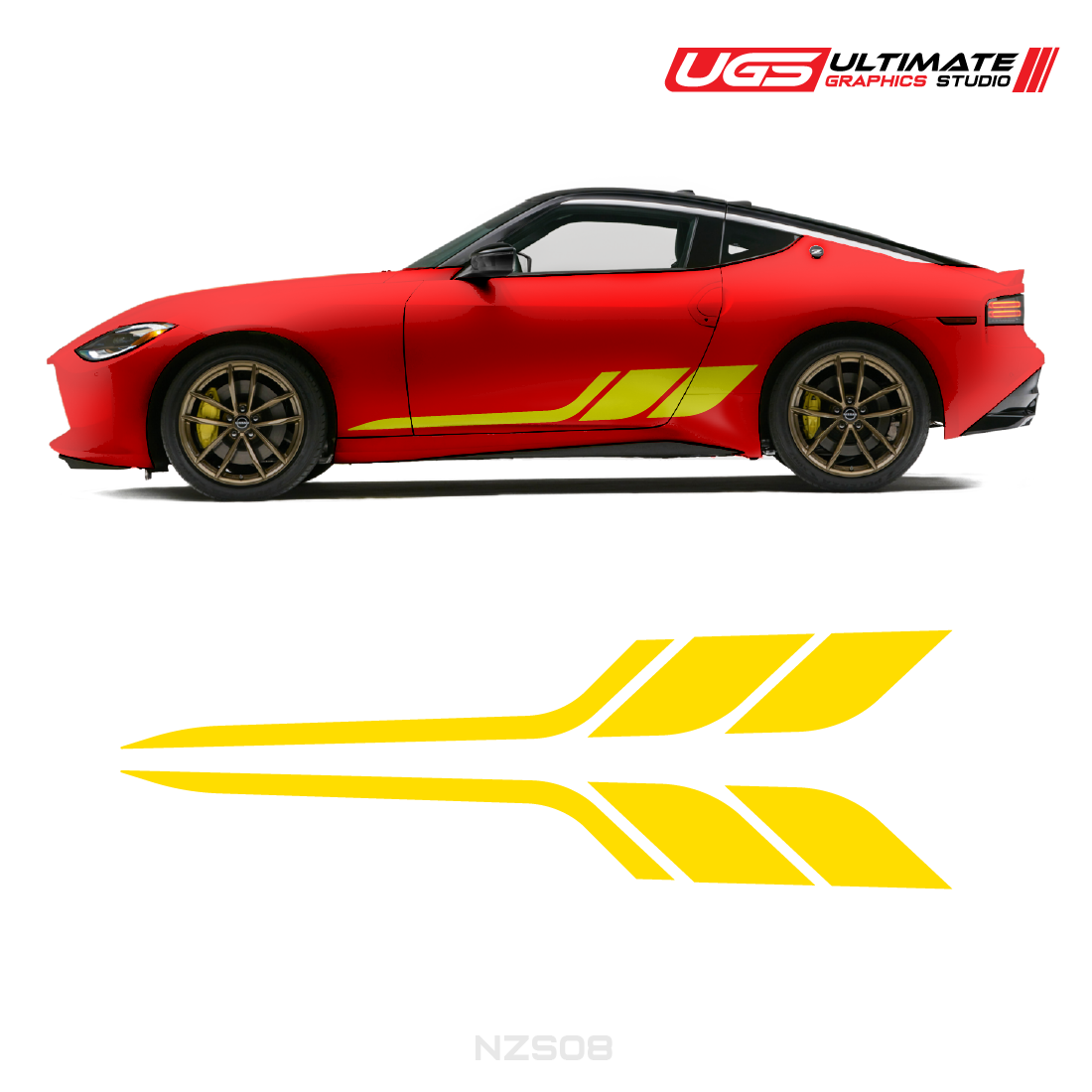 Nissan Side Accent Stripes