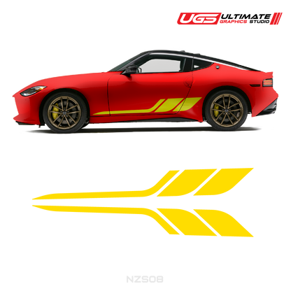 Nissan Side Accent Stripes