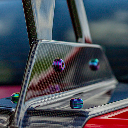 Titanium Hardware Wing Kit - Varis GT-Wing Euro Edition (2015-2021 STI)