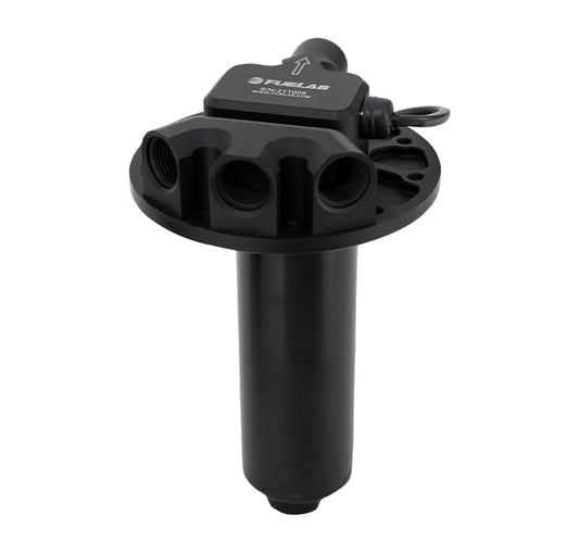 Fuelab 93901 H/E Series 625 HP SAE Plate Mount Brushless Screw Pump, 250lph