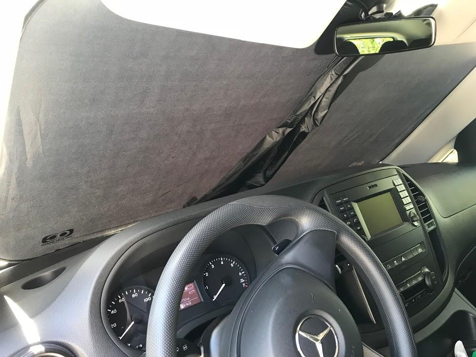 Automobilia OC Sun Shade Vehicle Heat and UV Protector