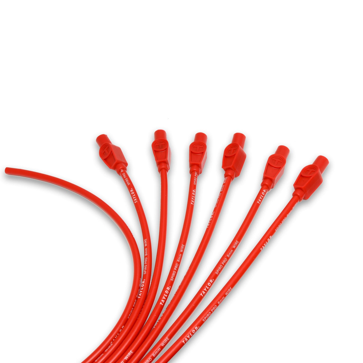 Taylor Cable 8mm Spiro-Pro univ 6 cyl 180 red 73245