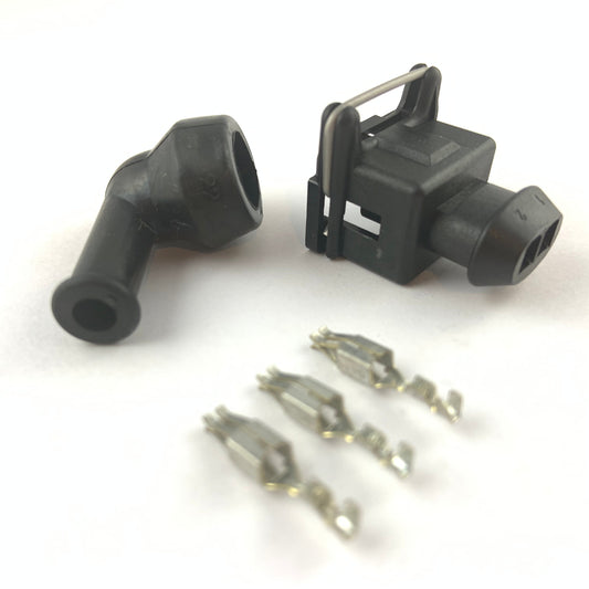 2-Way Connector Kit for Toyota Land Cruiser 3FE", "Coolant Temp ECT w/ Boot (24-20 AWG)