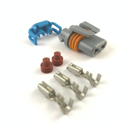2-Way Connector Kit for H7", "9006", "HB4 Headlight Bulb (20-16AWG)