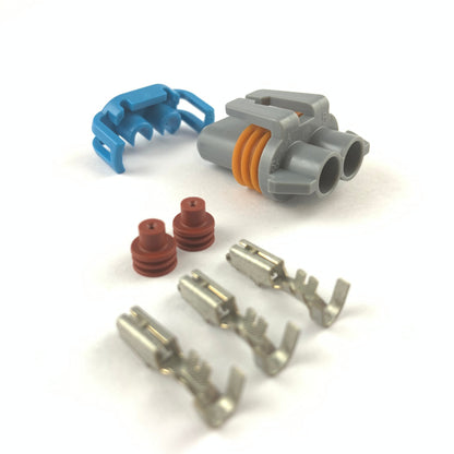 2-Way Connector Kit for H7", "9006", "HB4 Headlight Bulb (20-16AWG)