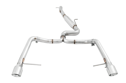 AWE Tuning Track Edition Exhaust for VW Golf Alltrack / Sportwagen 4Motion - Chrome Silver Tips 3020-32044