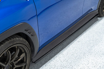 OLM S Style Matte Black Side Skirts - 2022+ WRX
