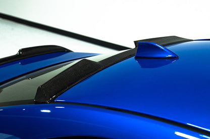 OLM V2 Carbon Fiber Rear Roof Spoiler - 2022+ WRX