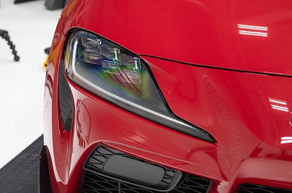 OLM LE Carbon Fiber Front Bumper Vents Covers - 2020 GR Supra