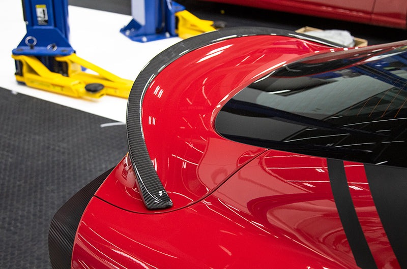OLM Carbon Fiber RV Style Rear Trunk Spoiler - 2020 Supra