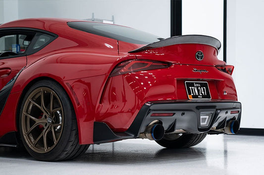 OLM AS Style Carbon Fiber Duckbill Spoiler - 2020+ Supra