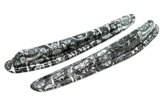 OLM Graphic Design JDM Style Canards (Dragons & Samurais) - 2015-2021 WRX / STI