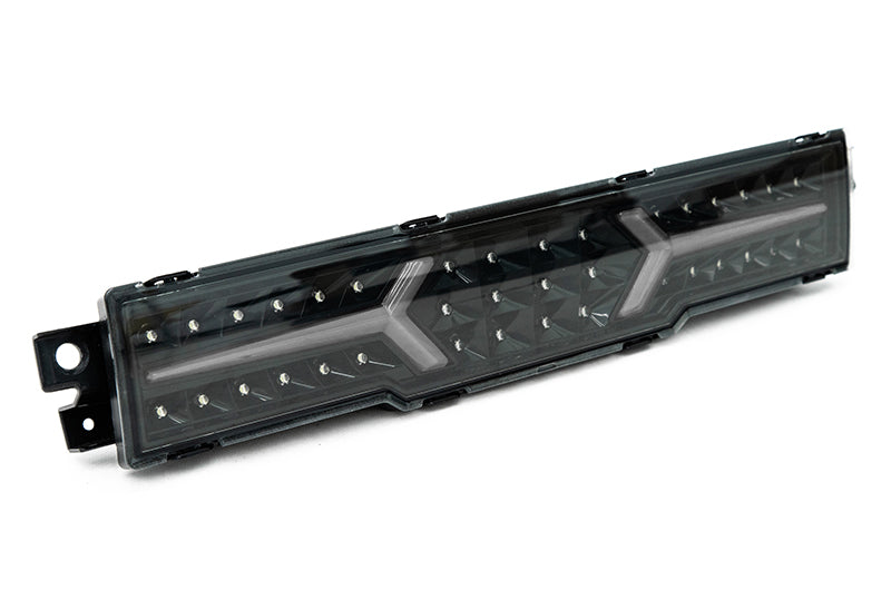 OLM V1 Rear Fog Light (Clear Lens / Black Base / White Bar) - 2022+ BRZ/86