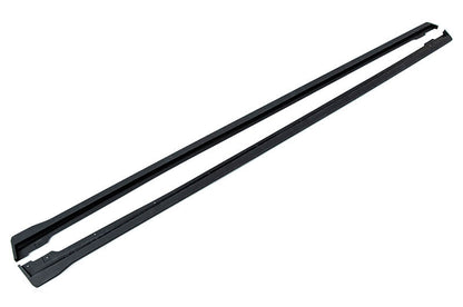 OLM S Style Matte Black Side Skirts - 2022+ WRX