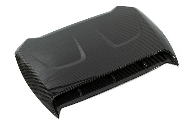 OLM LE Oversize Carbon Fiber Hood Scoop Cover - 2022+ WRX