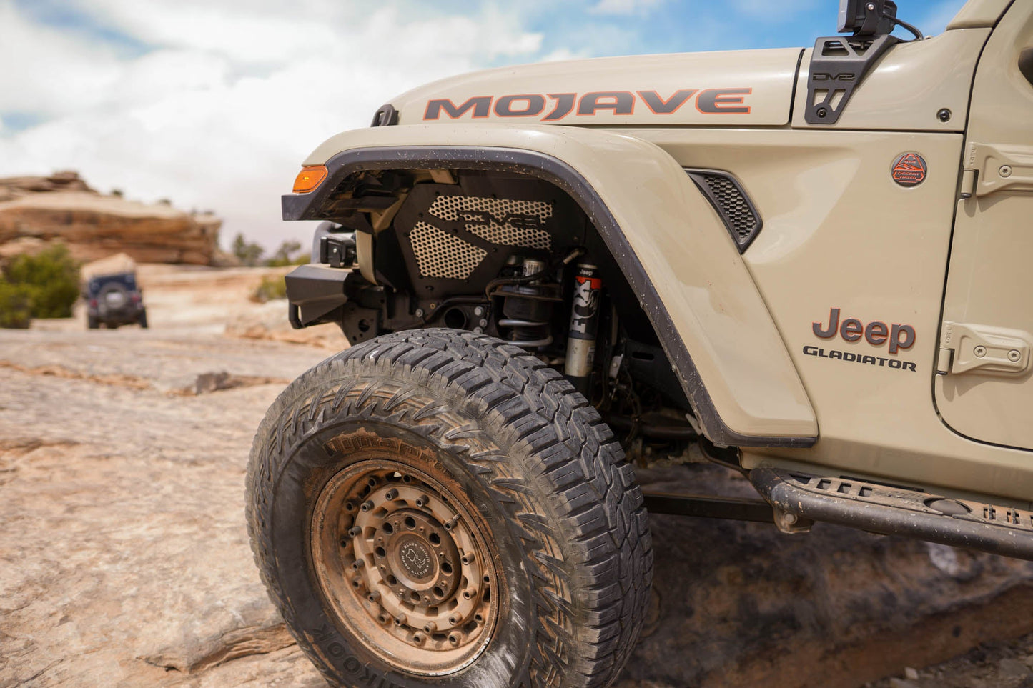 DV8 Offroad 2018-2024 Jeep Wrangler JL & 2020-2024 Gladiator JT | Front Inner Fenders INFEND-06FB