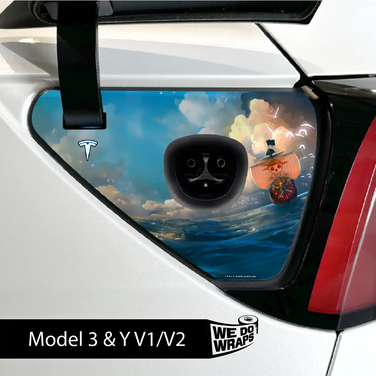 Grand Line Tesla Charge Port Wrap | Model 3