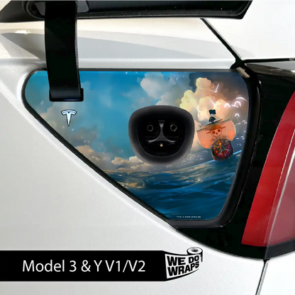 Grand Line Tesla Charge Port Wrap | Model Y