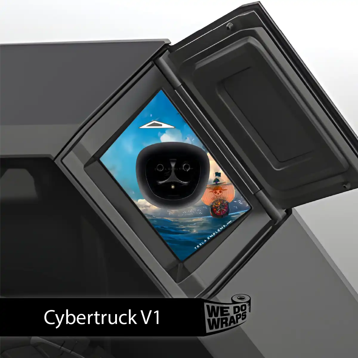 Grand Line Tesla Charge Port Wrap | Cybertruck