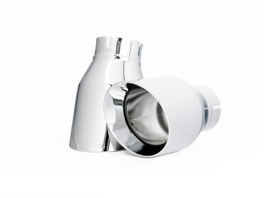 AWE Tuning Track Edition Exhaust for B9 A5, Dual Outlet - Chrome Silver Tips (includes DP) 3020-32032