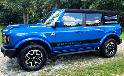Ford Bronco Side Stripe Graphics