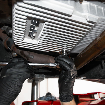 2005-2019 Jeep/Dodge/Chrysler w/ WA580, W5A580, NAG1 Transmission Heavy-Duty Cast Aluminum Transmission Pan ppepower