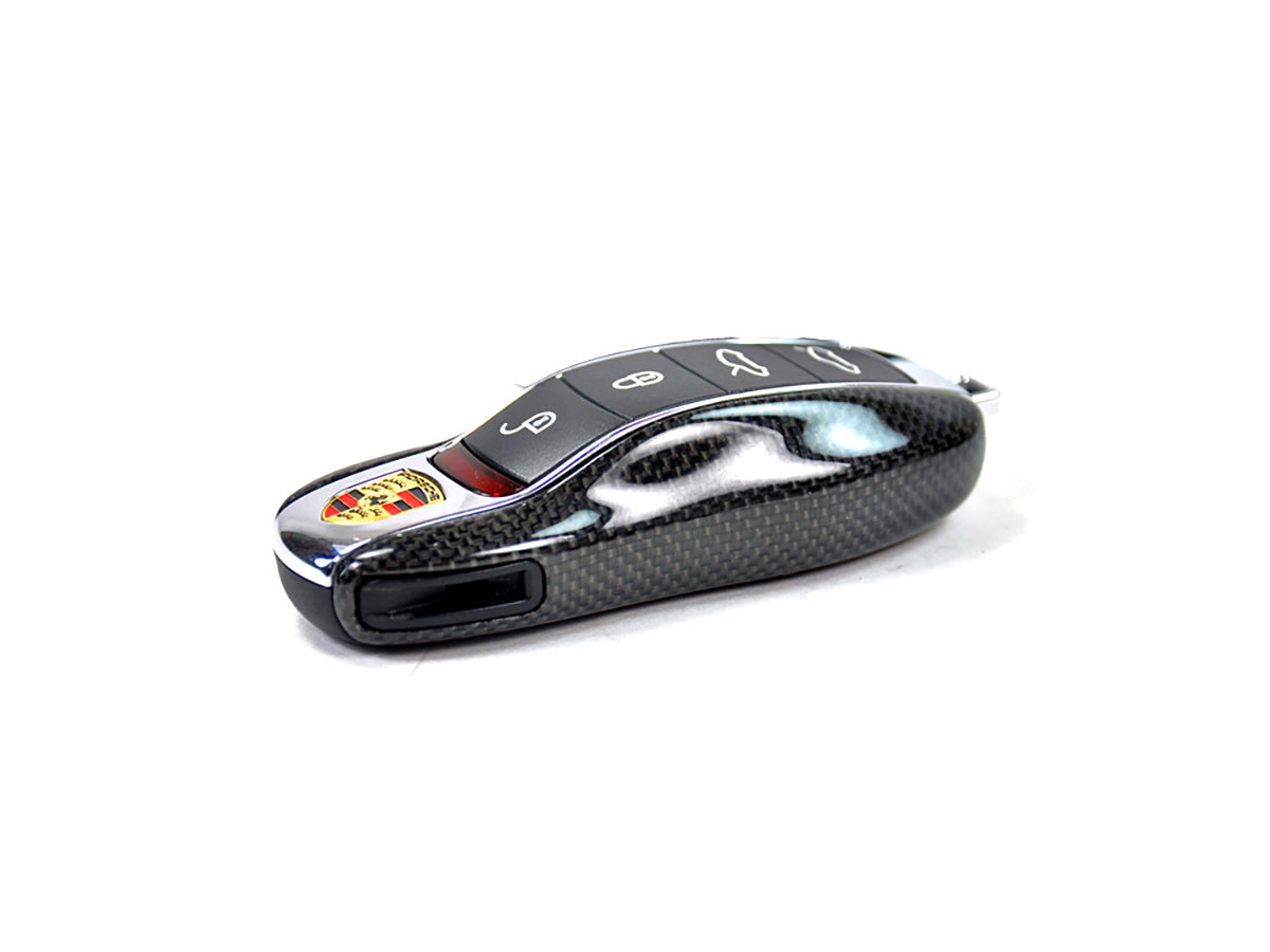 AutoTecknic Replacement Carbon Fiber Key Remote Trim - Porsche