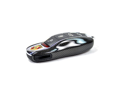 AutoTecknic Replacement Carbon Fiber Key Remote Trim - Porsche