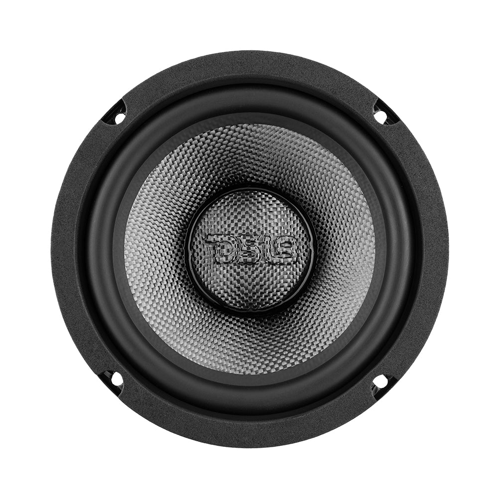 PRO 6.5" Mid-Bass Loudspeaker with Water-Resistant Carbon Fiber Cone & Neodymium Rings, 250W RMS, 4-Ohm