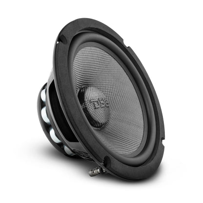 PRO 8" Mid-Bass Loudspeaker with Water-Resistant Carbon Fiber Cone & Neodymium Rings, 300W RMS, 4-Ohm