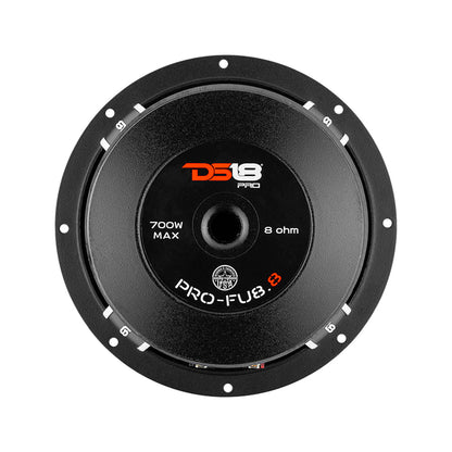 PRO-FU 8" Mid-Range Loudspeaker 350 Watts Rms 8-Ohm