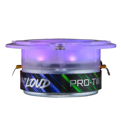 3.8” Super Bullet Tweeter with 1” Aluminum Voice Coil & Digital LED Lights