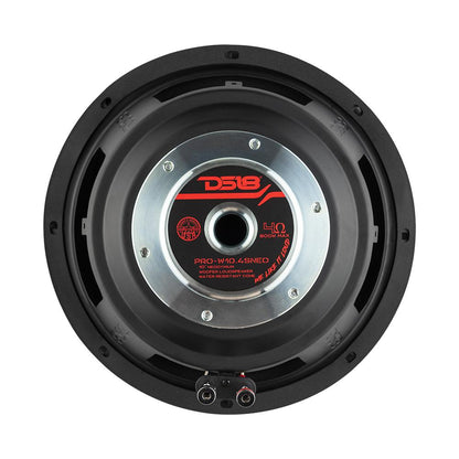 PRO 10" Neodymium Water Resistant Woofer 400 Watts Rms 4-Ohm SVC