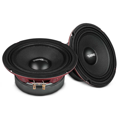 PRO-X 6.5" Mid-Range Loudspeaker 250 Watts Rms 4-Ohm
