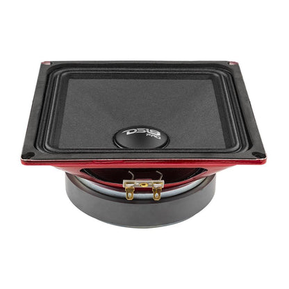 PRO 6.5" Square Midrange Loudspeaker 450 Watts 4-ohm