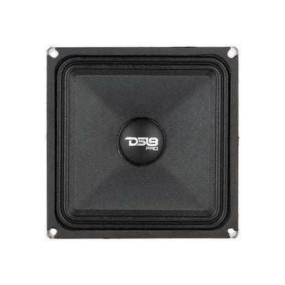 PRO 6.5" Square Midrange Loudspeaker 450 Watts 4-ohm