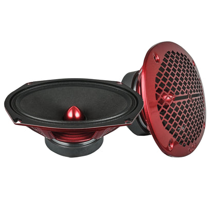 PRO-X 6X9" Mid-Range Loudspeaker with Bullet | 200W RMS 4-Ohm