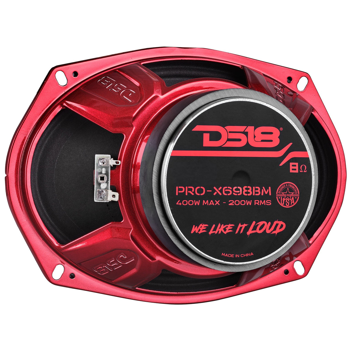 PRO-X 6X9" Mid-Range Bullet Loudspeaker | 200W RMS 8-Ohm