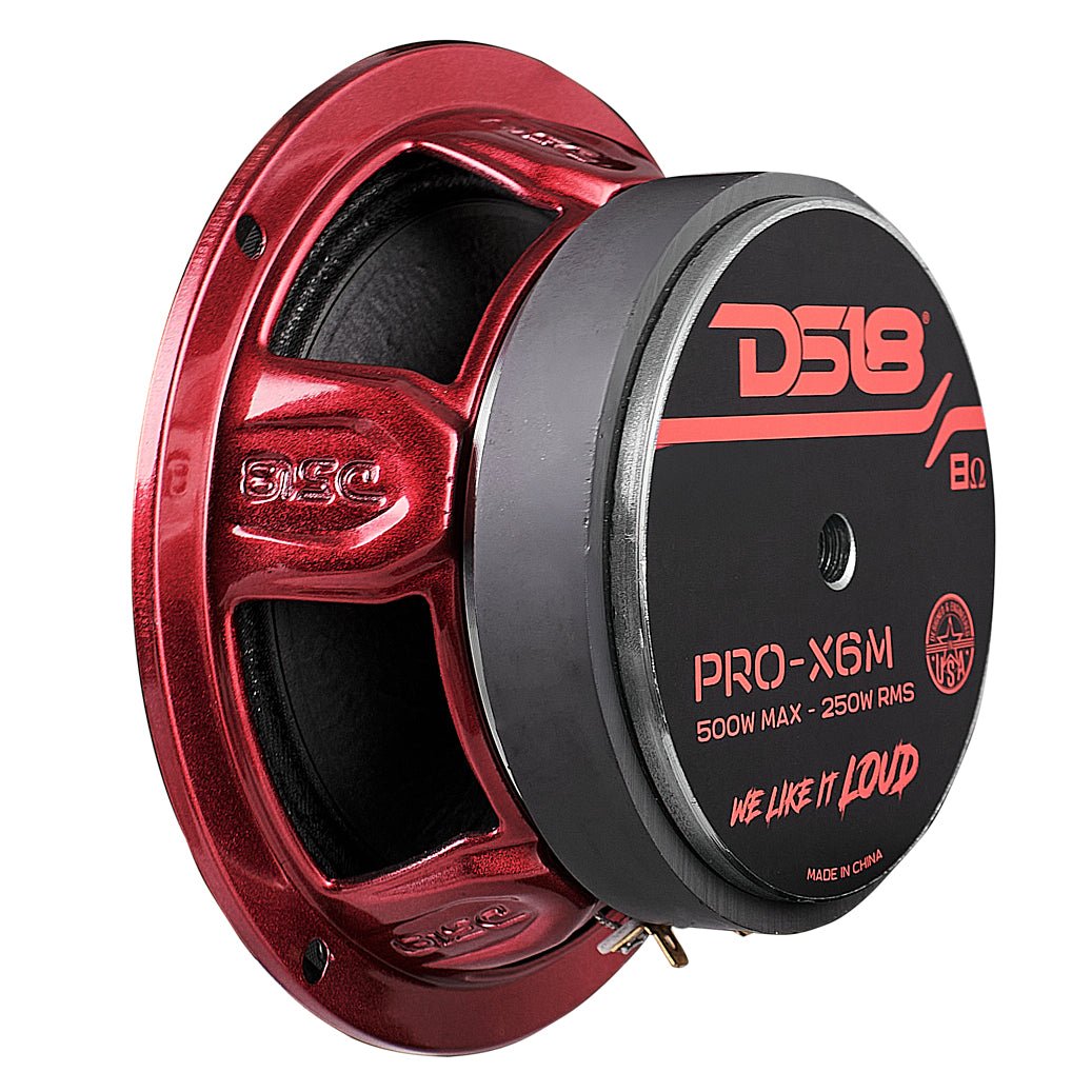 PRO-X 6.5" Mid-Range Loudspeaker 250 Watts Rms 8-Ohm
